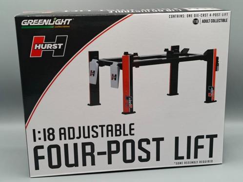 Greenlight Hurst Vierkoloms Hefbrug voor 1:18 Modelauto's, Hobby en Vrije tijd, Modelauto's | 1:18, Nieuw, Overige typen, Overige merken