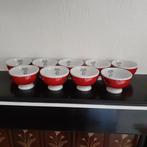 Douwe Egberts kommen 9 stuks, Ophalen of Verzenden, Zo goed als nieuw, Kom(men), Overige stijlen