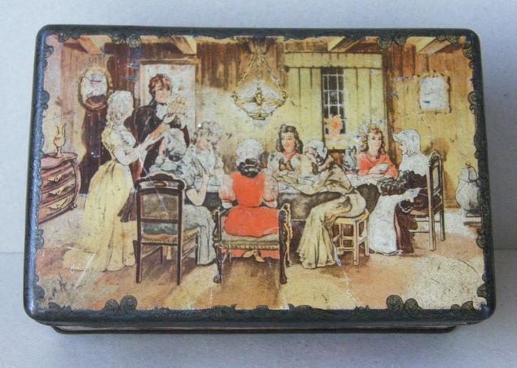 Oud blikje brood en banketbakkerijen J Janse, Verzamelen, Blikken, Gebruikt, Overige, Ophalen of Verzenden