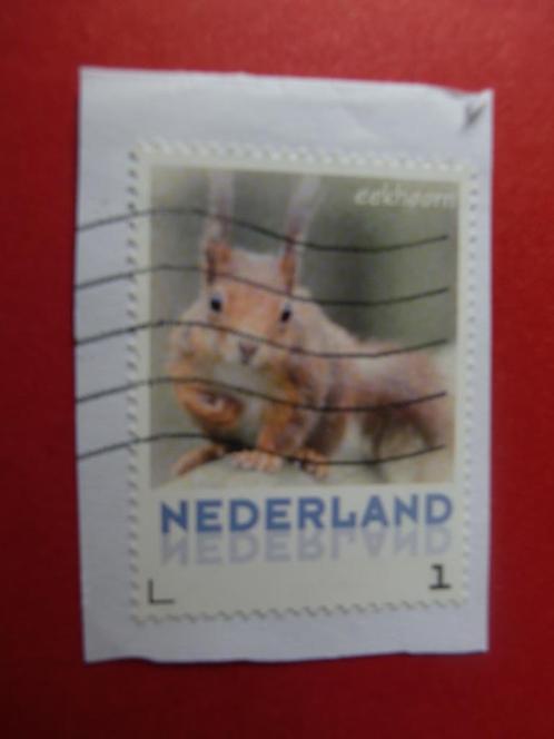 Persoonlijke zegel - Eekhoorn op papier - gest., Postzegels en Munten, Postzegels | Nederland, Gestempeld, Na 1940, Verzenden