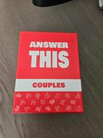 Gezelschapsspel Answer This, Een of twee spelers, Ophalen, Nieuw