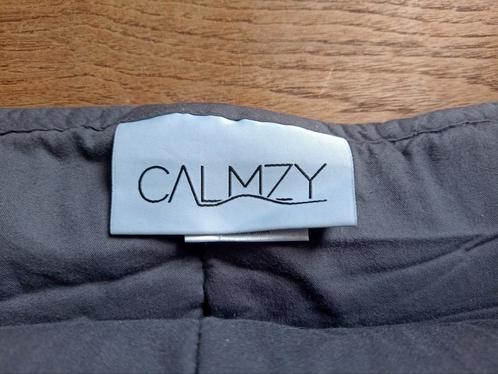 Verzwaringsdeken Calmzy, Huis en Inrichting, Slaapkamer | Beddengoed, Zo goed als nieuw, Deken of Dekbed, Eenpersoons, Grijs, Ophalen of Verzenden