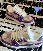 LOUIS VUITTON Trainer 2025 lente/zomer heren collectie denim, Blauw, Ophalen of Verzenden, Lv, Sneakers of Gympen