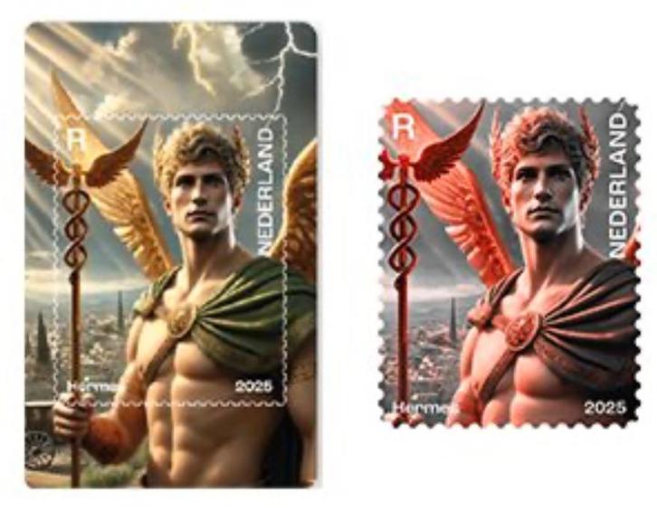Cryptopostzegel Hermes ROOD Crypto postzegel Crypto stamp, Postzegels en Munten, Postzegels | Nederland, Postfris, Ophalen of Verzenden
