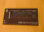 Corsair K95 RGB Platinum Mechanisch Toetsenbord, Computers en Software, Ophalen of Verzenden, Zo goed als nieuw, Qwerty, Bedraad