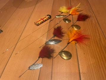 Polder spinners voor de 5&10 grams spinhengel setje van zes beschikbaar voor biedingen
