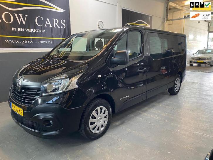 Renault Trafic 1.6 dCi T29 L2H1 DC Comfort Energy |AIRCO|BLU, Auto's, Bestelauto's, Bedrijf, Te koop, ABS, Airconditioning, Bluetooth