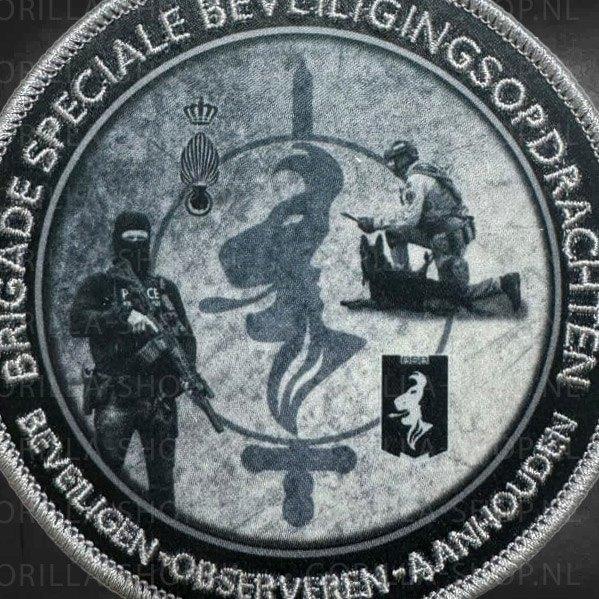 BSB - Patch (Kmar), Verzamelen, Militaria | Algemeen, Marechaussee, Embleem of Badge, Nederland, Ophalen