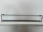 Woood Zwart metalen wandrek /  2 stuks, Ophalen, Gebruikt