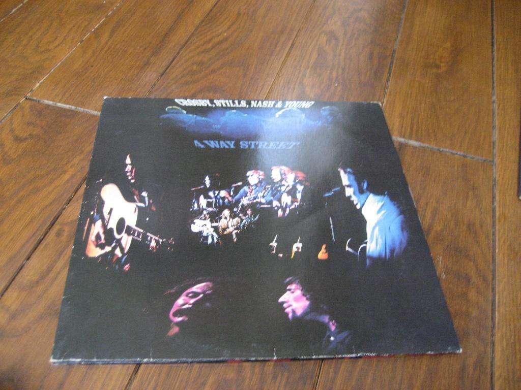 Crosby stills nash & young 4 way street album 1973, Ophalen of Verzenden, Gebruikt, 12 inch, Poprock