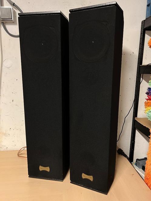 Grote Studio Reflex 100 Luidsprekers, Audio, Tv en Foto, Luidsprekers, Gebruikt, Front, Rear of Stereo speakers, 120 watt of meer