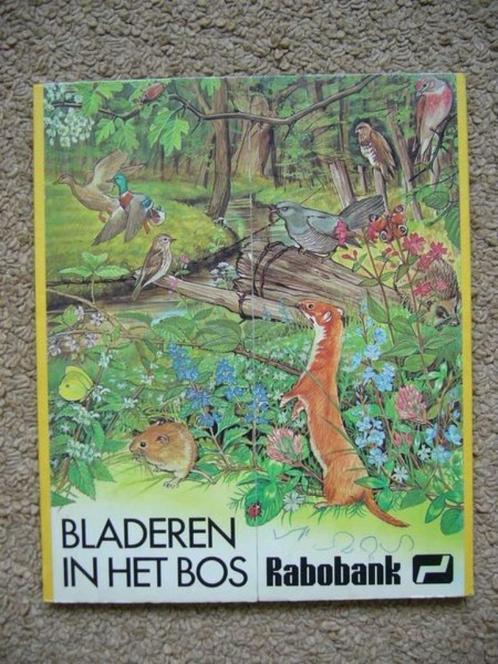 Bladeren in het bos kinderboek uit de jaren 70 zgan, Boeken, Kinderboeken | Jeugd | onder 10 jaar, Ophalen of Verzenden