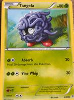 Tangela Pokémon Kaart - Zeldzaam!, Ophalen of Verzenden, Gebruikt, Losse kaart