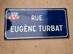 Oud Emaille straatnaam bord 60x30, Antiek en Kunst, Antiek | Emaille, Ophalen of Verzenden