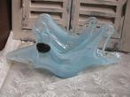 Vintage MURANO Glas Object / Zacht Blauw - 22.5 cm, Verzenden