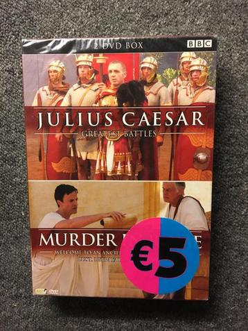 2 DVD Box: Julius Caesar / Murder in Rome BBC Docu drama beschikbaar voor biedingen