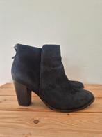 Zwarte enkellaarsjes met hak van ongeveer 7 cm, Sacha Essentials, Zwart, Lage of Enkellaarzen, Ophalen of Verzenden