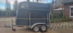 Paardentrailer 2 paards polyester antraciet, Dieren en Toebehoren, Paarden en Pony's | Trailers en Aanhangwagens, Ophalen of Verzenden