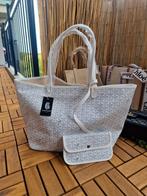 Witte Shopper Tas met Tasje Ghoyard, Ophalen of Verzenden, Nieuw, Wit, Shopper