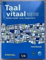 Vitaal Tekstboek Nederlands voor Beginners NIEUW Boek, Verzenden, Alpha, Nieuw
