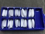 Nieuwe set witte press on nails, Ophalen of Verzenden, Nieuw, Overige kleuren, Handen en Nagels