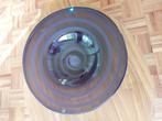 Leonardo glasgeblazen schaal swirl paars, Huis en Inrichting, Ophalen of Verzenden, Rond, Glas