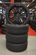 22" Range Rover Velar 5x108 + All Seasonbanden + TPMS, Auto-onderdelen, Niet ingevuld, Gebruikt, 265 mm, Banden en Velgen