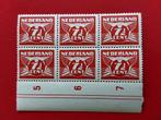 Nvph 381 Vliegende Duif Blokje van 6 uit 1941 ( pf), Postzegels en Munten, Postzegels | Nederland, Ophalen of Verzenden