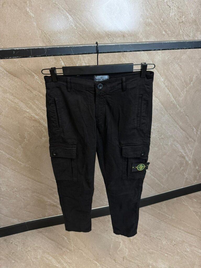 Stone Island Cargo Broek, Ophalen of Verzenden, Zo goed als nieuw, Maat 48/50 (M), Zwart