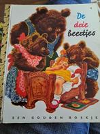 gouden boekje de drie beren 1946, Boeken, Kinderboeken | Kleuters, Gelezen, Han G Hoekstra, Jongen of Meisje, Ophalen of Verzenden