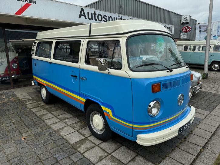 VW T2 camper  te huur - Jouw avontuur in retrostijl!, Caravans en Kamperen, Campers, Bedrijf, Buscamper of Camperbus, Volkswagen