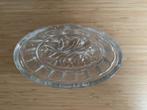 Vintage Leerdam persglas ovale puddingvorm, Ophalen of Verzenden, Gebruikt