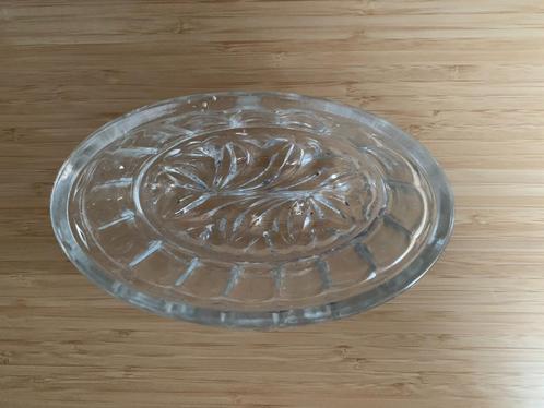 Vintage Leerdam persglas ovale puddingvorm, Huis en Inrichting, Keuken | Keukenbenodigdheden, Gebruikt, Ophalen of Verzenden