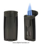 XIKAR SIGAARAANSTEKER HP3 TRIPLE JETFLAME - GUNMETAL   sas52, Verzenden, Nieuw, Aansteker