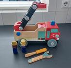 Janod Brico'kids - Brandweerauto lengte 30 cm, Ophalen of Verzenden