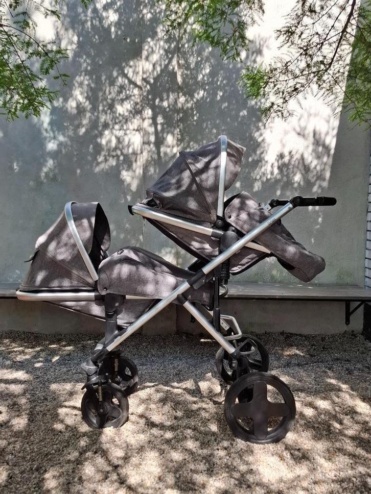 Kinderwagen Tandem Beeyu Orion, Kinderen en Baby's, Kinderwagens en Combinaties, Gebruikt, Kinderwagen, Overige merken, Ophalen