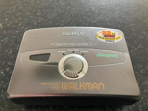 Sony walkman wm-ex362 met defect cassettespeler cassette, Audio, Tv en Foto, Walkmans, Discmans en Minidiscspelers, Walkman, Ophalen of Verzenden