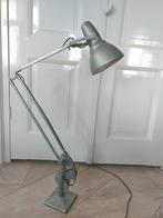 Vintage industriële bureaulamp Erpé jaren 50, Huis en Inrichting, Lampen | Tafellampen, Ophalen, Gebruikt, Industrial, Metaal