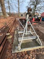 Licht mast met 4 led lampen heel terein verlicht, Ophalen of Verzenden, Zo goed als nieuw, Mast