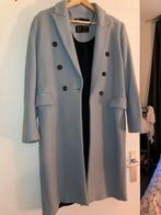 Licht blauwe ZARA MANTECO mantel jas maat S!, Kleding | Dames, Jassen | Winter, Ophalen, Blauw, Zara, Maat 36 (S)