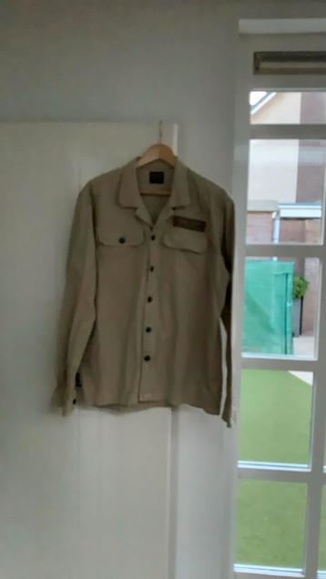 Een beige/zand kleurige blouse van PME Leggend, maat XXL beschikbaar voor biedingen