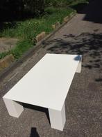 Salontafel Goossens hoogglans wit, Huis en Inrichting, Tafels | Salontafels, 100 tot 150 cm, Zo goed als nieuw, Minder dan 50 cm