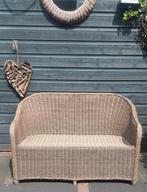 Tuinbank " riet"  125x70, Tuin en Terras, Tuinbanken, Ophalen of Verzenden, Zo goed als nieuw, Rotan