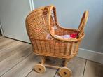 Houten Poppenwagen met Babyborn Pop en Accessoires, Kinderen en Baby's, Speelgoed | Poppen, Ophalen, Gebruikt, Babypop
