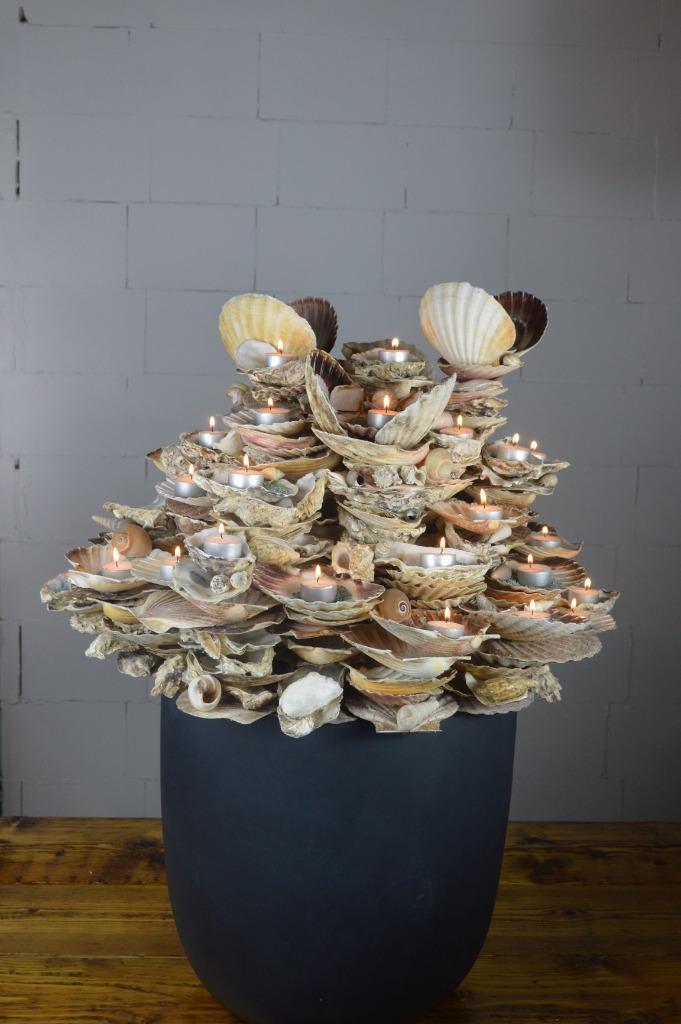 Prachtige schelpenrots, Huis en Inrichting, Woonaccessoires | Overige, Gebruikt, Ophalen