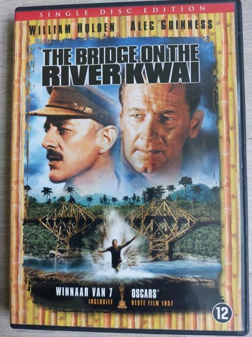 DVD The Bridge on the River Kwai (1957)  William Holden, Cd's en Dvd's, Dvd's | Klassiekers, Zo goed als nieuw, Overige genres