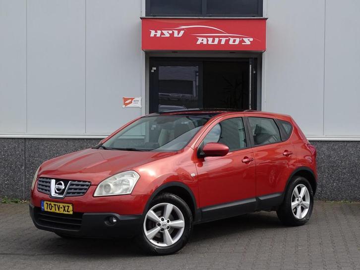 Nissan Qashqai 2.0 Tekna Pack 4WD navi panodak org NL, Auto's, Nissan, Bedrijf, Te koop, Qashqai, 4x4, ABS, Airbags, Airconditioning