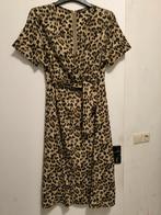 Shein Luipaardprint Jurk - Maat l/xl, Kleding | Dames, Jurken, Bruin, Maat 46/48 (XL) of groter, Ophalen of Verzenden, Zo goed als nieuw