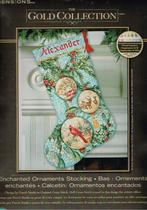 Cado dimensions borduurpakket enchanted ornament stocking, Ophalen of Verzenden, Nieuw, Handborduren, Borduurpakket