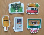 5 zomerse stickers Open Bank, Ophalen of Verzenden, Nieuw, Meerdere stickers
